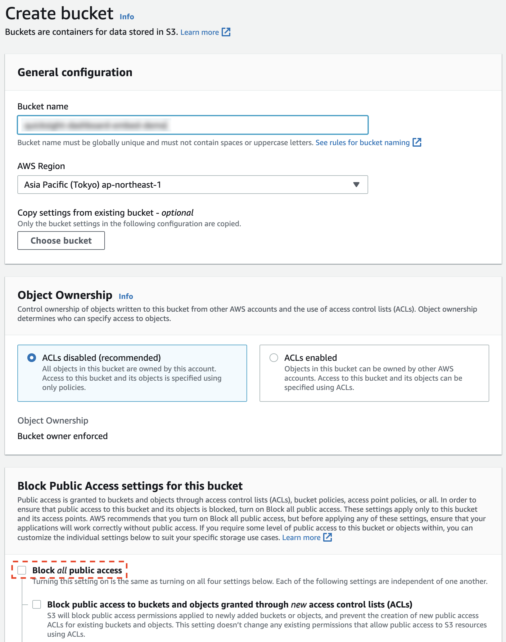 QuickSight Dashboard Embedding | 1