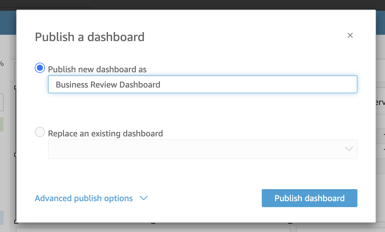 QuickSight Dashboard Embedding | 12