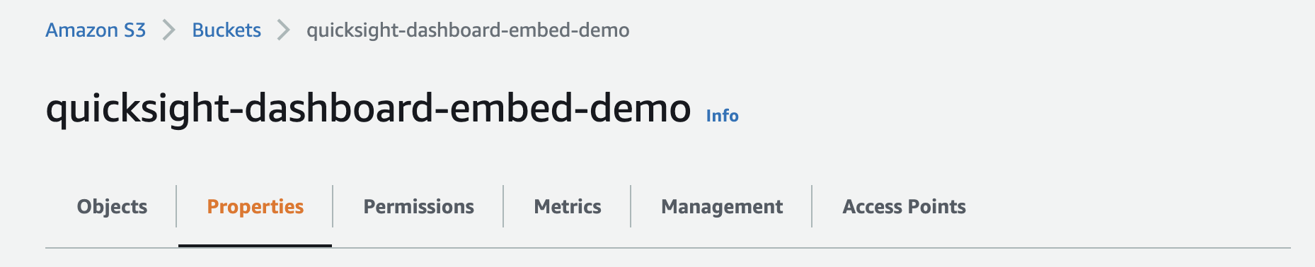 QuickSight Dashboard Embedding | 2