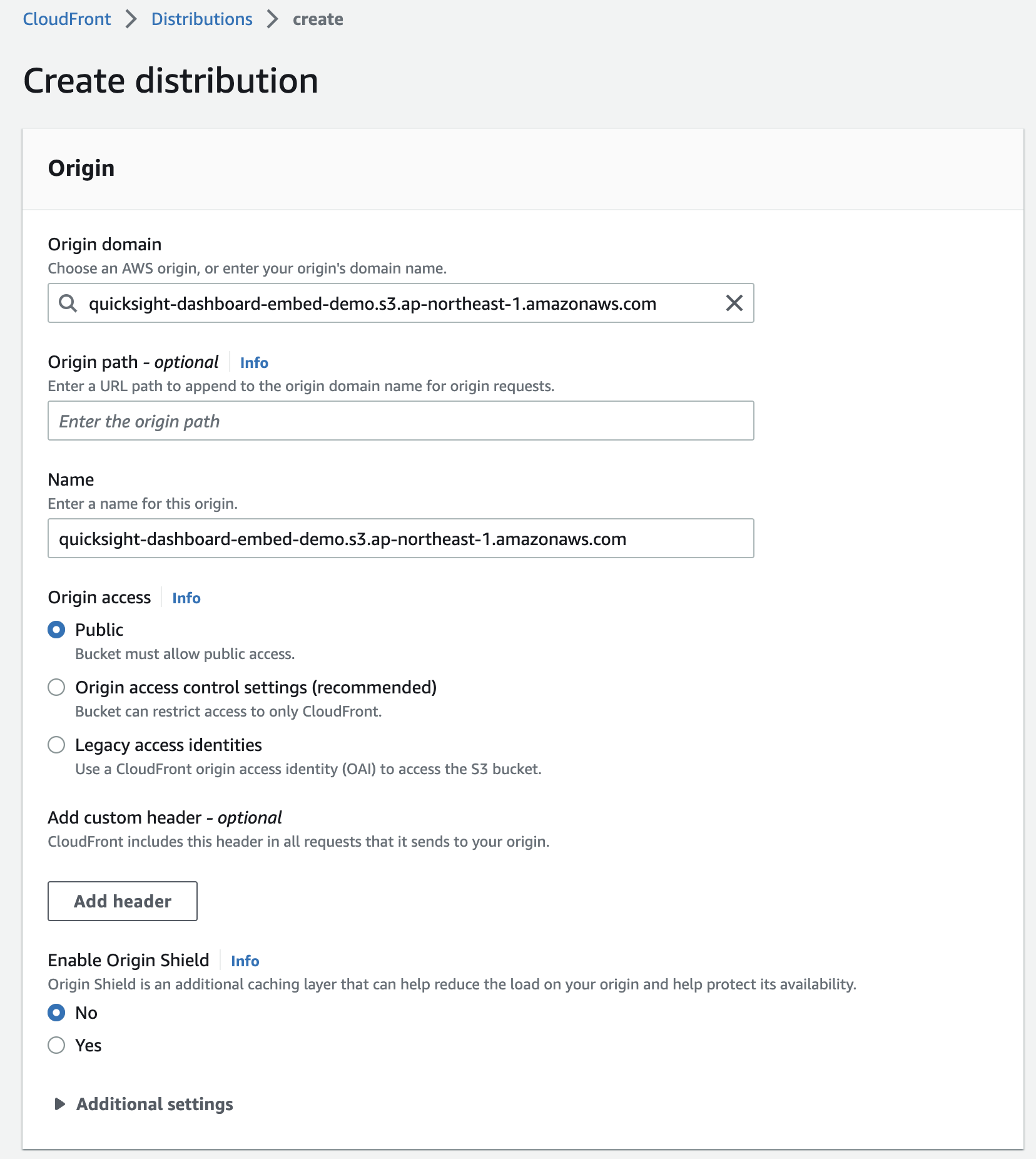 QuickSight Dashboard Embedding | 8