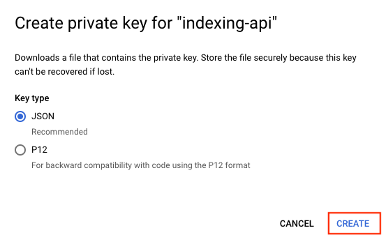 Indexng API | 5