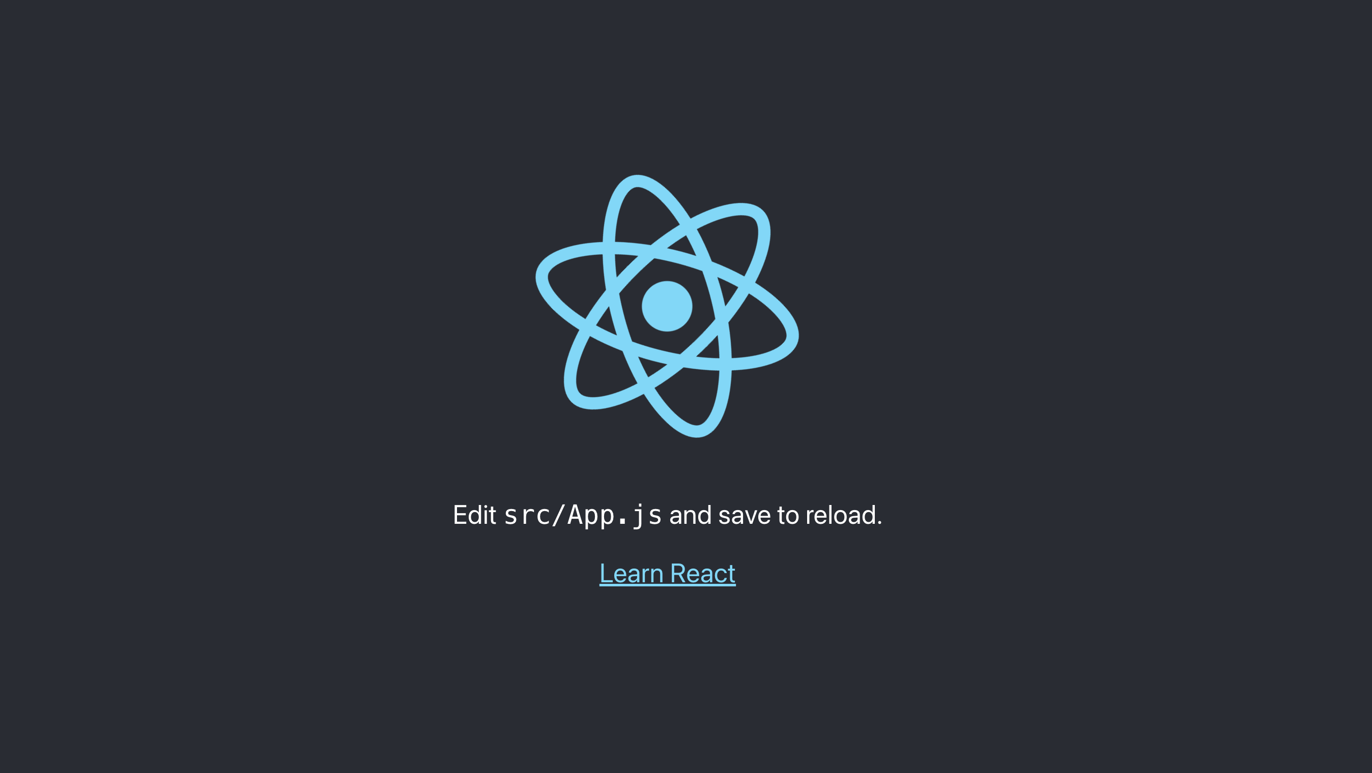 React