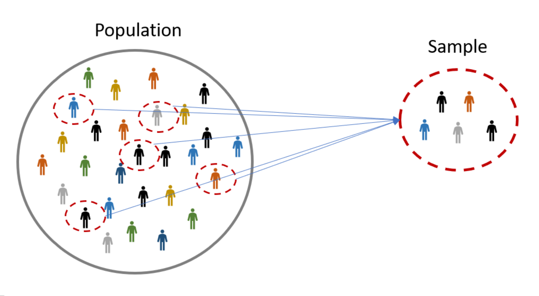 Population and sample