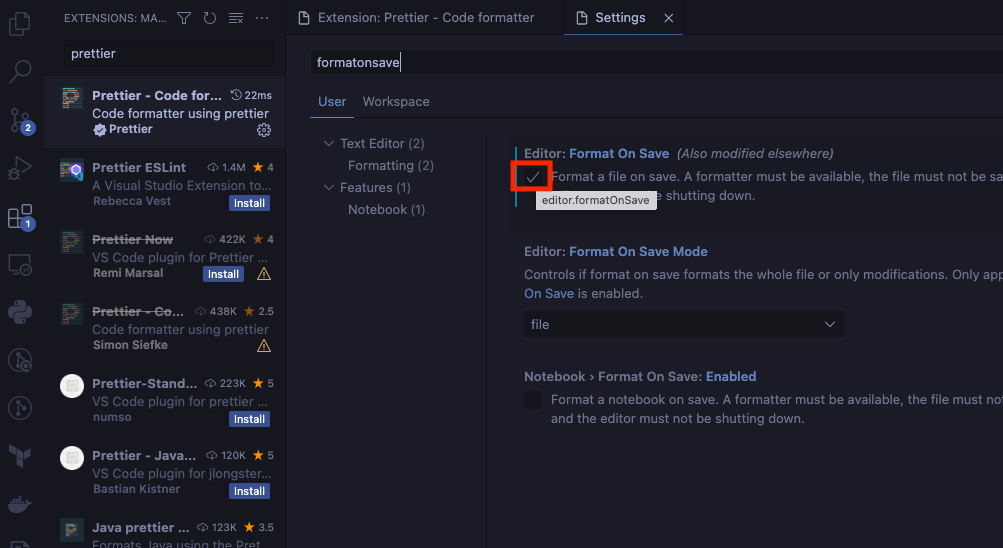 Install Prettier in VSCode | 4